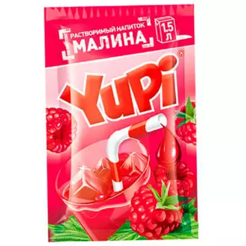 Напиток юпи 15 г малина растворимый