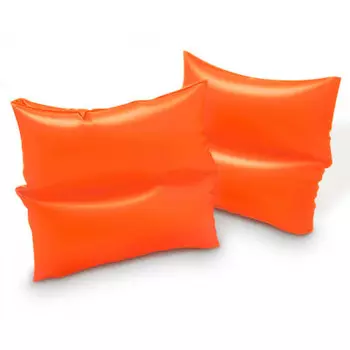 Нарукавники интекс оранжевые 19*19 см и59640