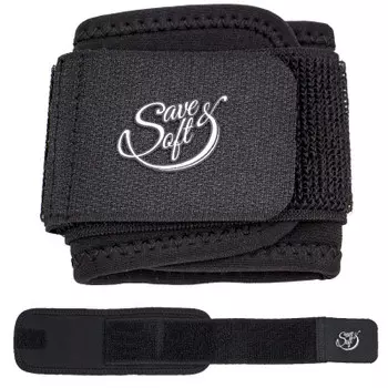 Назапястник Save&amp;Soft черный универсальный размер n753b