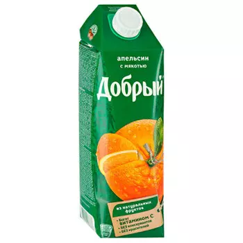 Нектар Добрый 1л апельсин