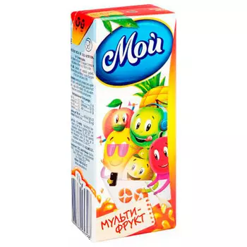Нектар Мой 0,2л мультифрукт тетра-пак