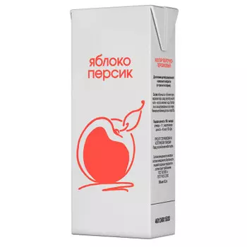 Нектар яблочно-персиковый 0.2 л