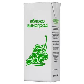 Нектар яблочно-виноградный 0.2 л
