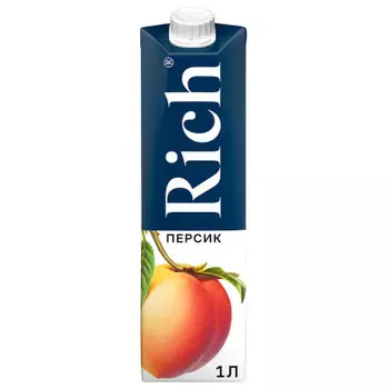 Нектар рич 1 л персик