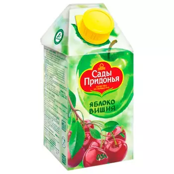 Нектар Сады придонья 0,5л яблоко вишня
