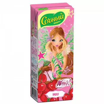 Нектар сочный фрукт винкс 200мл вишня с 5 месяцев