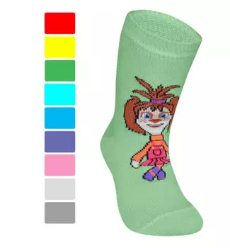 Носки детские Борисоглебск 8сб4 лиза р.16-18