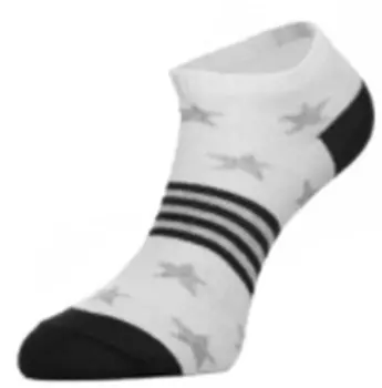 Носки детские чобот р.20-22 звёзды белый короткие 30s-25