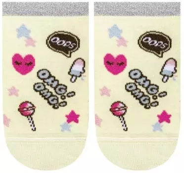 Носки детские конте актив р.22 кремовый 17с-87сп