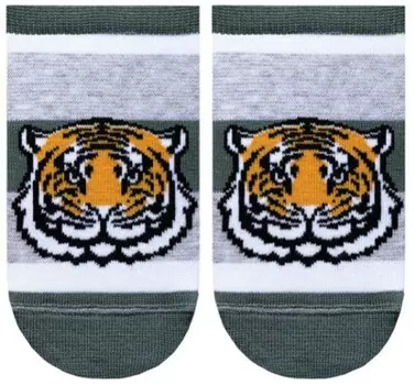 Носки детские конте актив р.22 темно-серый ультракороткие 17с-87сп