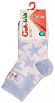 Носки детские конте тип-топ р.18 серый 5 с-11 сп