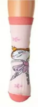 Носки детские лаки сокс р.20-22 розовый ндг-0146