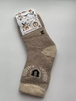 Носки детские махровые с ангоркой микс р.14-20 3031