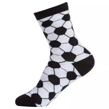 Носки детские омса калзино мячи р.23-26 неро/бьянко 21s12