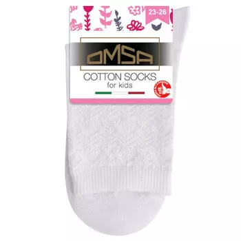 Носки детские омса калзино р.18-20 ажур бьянко 22 a01