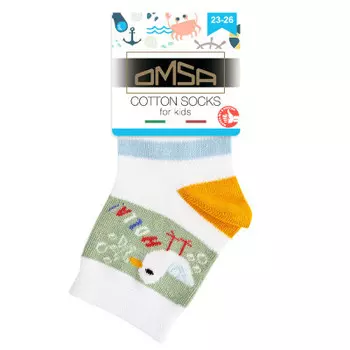 Носки детские омса калзино р.19-22 бьянко лето 21 p72