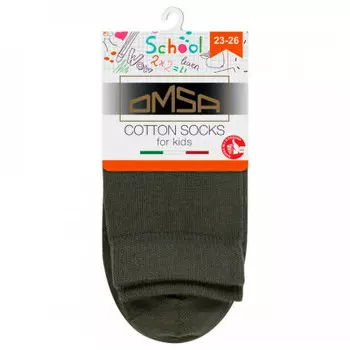 Носки детские омса калзино р.23-26 гладь милитари 21с03