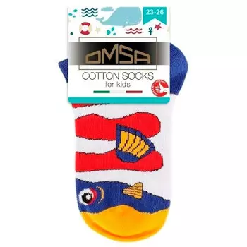 Носки детские омса калзино р.23-26 рыбки россо 21р62