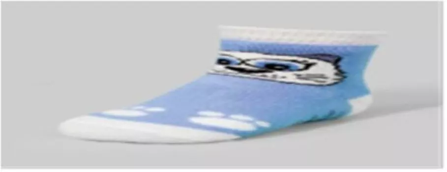 Носки детские плюшевые рис.11 р-р 11-12 цв.9 232с1