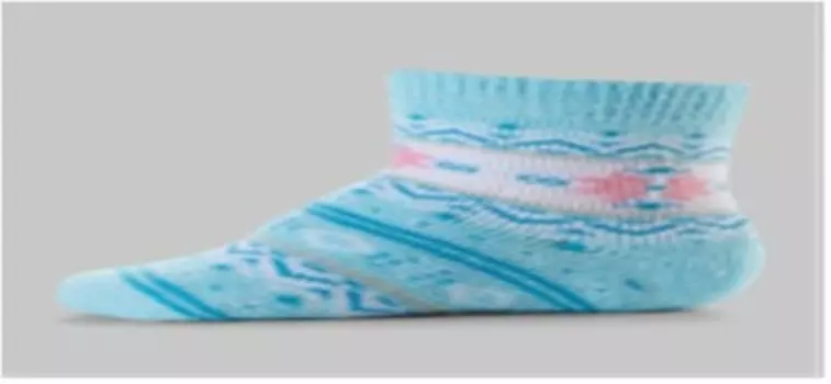 Носки детские плюшевые рис.4 р-р 11-12 цв.4 232с1