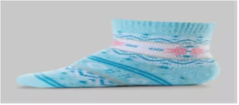 Носки детские плюшевые рис.4 р-р 12-14 цв.49-2 232с1