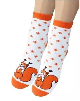 Носки детские тач р.16-18 белочка оранжевый 1913
