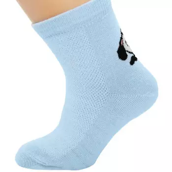 Носки детские тач р.16-18 щенок голубой 2106