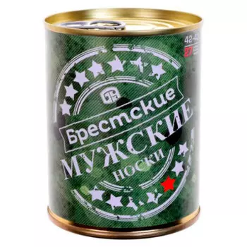 Носки мужские Брест в банках р.27 14с2122