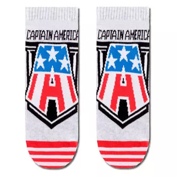 Носки мужские Conte Marvel капитан америка р.27 светло-серый 17с-141спм