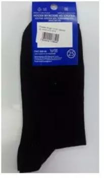 Носки мужские диадемонд черный р.25 1л-03