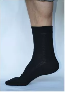 Носки мужские диадемонд черный р.25 1л-07