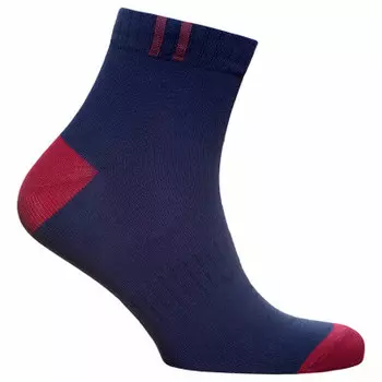 Носки мужские гамма р.23-25 темно-синий/бордовый укороченные спорт с937