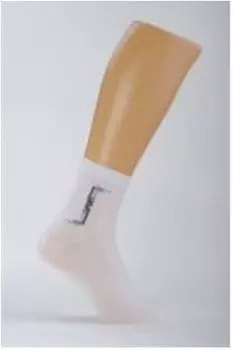 Носки мужские Гамма р.25-27 белый укороченные спорт с538