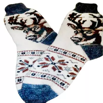 Носки мужские из овечьей шерсти