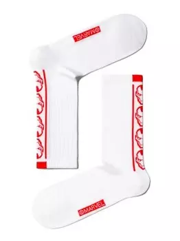 Носки мужские конте марвел р.25 175 белый 19 с-222 спм