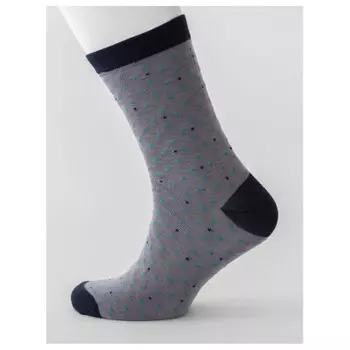 Носки мужские ойман р.27 серый/темно-синий m003