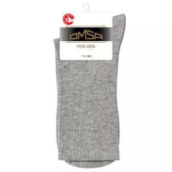 Носки мужские омса актив р.39-41 гриджио меланж 116