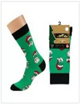 Носки мужские омса стайл дед мороз блу р.45-47 зима 506