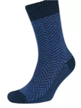 Носки мужские русокс р.25-27 черный зима м-162