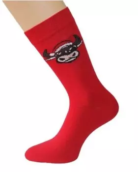 Носки мужские тач р.27-29 бык красный 2079