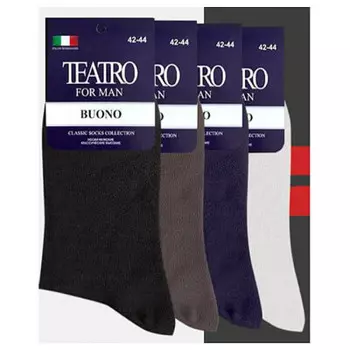 Носки мужские театро бассо р.39-41 неро классические укороченные