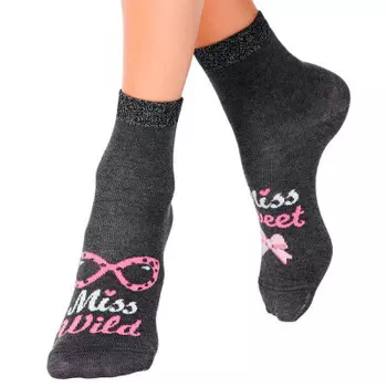 Носки женские Conte си хеппи р.23-25 темно-серый 17с-21сп