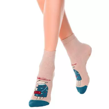 Носки женские Conte си хеппи р.25 бежевый 17с-44сп