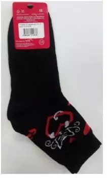 Носки женские диадемонд 1ж-15 черный р.25 1ж-15