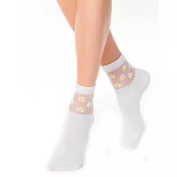Носки женские Фантазия хлопковые белые р.23 16с-83сп