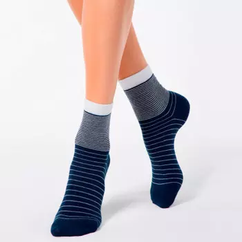 Носки женские хлопковые Classic темно-синий р.25 7с-22сп 058