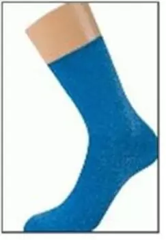 Носки женские миними черные меланж р.35-38