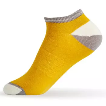 Носки женские миними тренд р.39-41 олива двухцветная пятка 4204