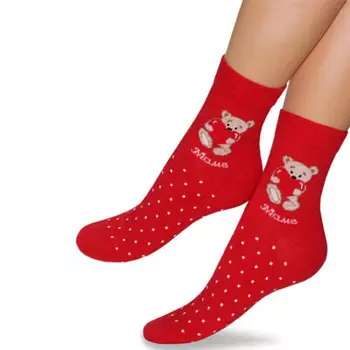 Носки женские тач р.23-25 8 марта маме 351