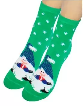 Носки женские тач р.23-25 зеленый 1963